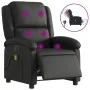Elektrischer Massagesessel aus schwarzem Echtleder von , Sessel - Ref: Foro24-3204258, Preis: 356,83 €, Rabatt: %