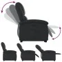 Elektrisch anhebbarer Liegesessel aus schwarzem Echtleder von , Sessel - Ref: Foro24-3204270, Preis: 470,63 €, Rabatt: %