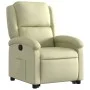 Cremefarbener Hochsessel aus echtem Leder von , Sessel - Ref: Foro24-3204264, Preis: 392,85 €, Rabatt: %