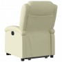 Cremefarbener Hochsessel aus echtem Leder von , Sessel - Ref: Foro24-3204264, Preis: 379,87 €, Rabatt: %