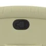 Cremefarbener Hochsessel aus echtem Leder von , Sessel - Ref: Foro24-3204264, Preis: 392,85 €, Rabatt: %