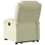 Electric lift recliner armchair in genuine cream leather by , Armchairs - Ref: Foro24-3204272, Price: 440,10 €, Discount: %