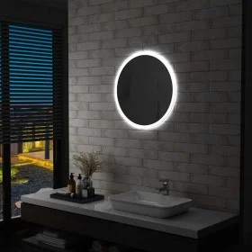 LED 60 cm bathroom mirror by vidaXL, Mirrors - Ref: Foro24-144723, Price: 84,68 €, Discount: %