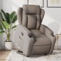 Reclining and elevating armchair in gray taupe fabric by , Armchairs - Ref: Foro24-3204490, Price: 296,38 €, Discount: %