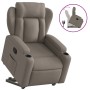 Reclining and elevating armchair in gray taupe fabric by , Armchairs - Ref: Foro24-3204490, Price: 296,38 €, Discount: %