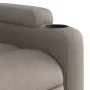 Reclining and elevating armchair in gray taupe fabric by , Armchairs - Ref: Foro24-3204490, Price: 332,19 €, Discount: %