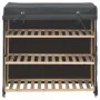 Shoe cabinet with gray fabric cover 79x40x80 cm by vidaXL, Shoe racks and shoe organizers - Ref: Foro24-248195, Price: 80,78 ...
