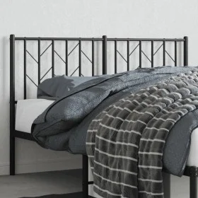 Kopfteil aus schwarzem Metall, 135 cm von , Kopf- und Fußteile - Ref: Foro24-374469, Preis: 33,00 €, Rabatt: %