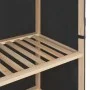 Shoe cabinet with gray fabric cover 79x40x80 cm by vidaXL, Shoe racks and shoe organizers - Ref: Foro24-248195, Price: 80,78 ...
