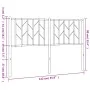 Cabecero de metal negro 135 cm de , Cabeceros y pies de cama - Ref: Foro24-374469, Precio: 33,00 €, Descuento: %