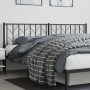 Cabecero de metal negro 193 cm de , Cabeceros y pies de cama - Ref: Foro24-374474, Precio: 36,93 €, Descuento: %