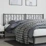 Cabecero de metal negro 193 cm de , Cabeceros y pies de cama - Ref: Foro24-374474, Precio: 36,42 €, Descuento: %