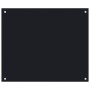 Protección salpicaduras cocina vidrio templado negro 70x60 cm by vidaXL, Kitchen tools and utensils - Ref: Foro24-249483, Pri...