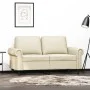 Sofá de 2 plazas de cuero sintético color crema 120 cm de , Sofás - Ref: Foro24-359500, Precio: 216,43 €, Descuento: %