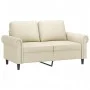 2-Sitzer-Sofa aus Kunstleder cremefarben 120 cm von , Sofas - Ref: Foro24-359500, Preis: 216,01 €, Rabatt: %