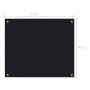 Protección salpicaduras cocina vidrio templado negro 70x60 cm by vidaXL, Kitchen tools and utensils - Ref: Foro24-249483, Pri...