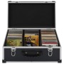 Hülle für 60 CDs aus Aluminium und schwarzem ABS von vidaXL, CD/DVD-Organizer und -Hüllen - Ref: Foro24-91857, Preis: 51,93 €...