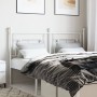 Kopfteil aus weißem Metall, 150 cm von , Kopf- und Fußteile - Ref: Foro24-374422, Preis: 40,91 €, Rabatt: %