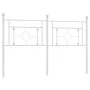 Cabecero de metal blanco 150 cm de , Cabeceros y pies de cama - Ref: Foro24-374422, Precio: 39,12 €, Descuento: %
