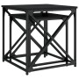 Stapelbare Couchtische 2 Stück Holzwerkstoff schwarz von , Couchtisch - Ref: Foro24-838943, Preis: 50,74 €, Rabatt: %