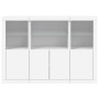 Sideboards mit LED-Leuchten 3 Stück Holzwerkstoff weiß von , Sideboards - Ref: Foro24-3209107, Preis: 244,36 €, Rabatt: %
