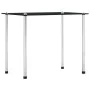 Mesas apilables 3 unidades vidrio templado negro de vidaXL, Mesas auxiliares - Ref: Foro24-249527, Precio: 46,27 €, Descuento: %