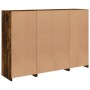 Sideboard mit LED-Licht, 3-teilig, Holzwerkstoff, geräucherte Eiche von , Sideboards - Ref: Foro24-3209111, Preis: 209,97 €, ...