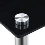 Stapelbare Tische 3 Einheiten schwarzes gehärtetes Glas von vidaXL, Seitentische - Ref: Foro24-249527, Preis: 47,23 €, Rabatt: %