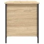 Storage bench made of Sonoma oak wood, 80x42.5x50 cm. by , Benches for halls and storage - Ref: Foro24-839014, Price: 78,29 €...