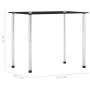 Stackable tables, 3 units, black tempered glass by vidaXL, Side tables - Ref: Foro24-249527, Price: 46,28 €, Discount: %