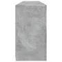 Sideboard with LED lights in concrete gray 164x37x67 cm by , Sideboards - Ref: Foro24-3209054, Price: 217,36 €, Discount: %