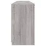 Sideboard with Sonoma grey LED lights 164x37x67 cm by , Sideboards - Ref: Foro24-3209056, Price: 195,80 €, Discount: %