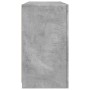 Sideboard with LED lights in concrete gray 123x37x67 cm by , Sideboards - Ref: Foro24-3209082, Price: 167,36 €, Discount: %
