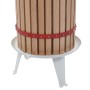 Wein- und Obstpresse mit Tuchtuch 30 L Eichenholz von vidaXL, Weinproduktion - Ref: Foro24-144745, Preis: 149,02 €, Rabatt: %