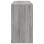 Sideboard with Sonoma grey LED lights 123x37x67 cm by , Sideboards - Ref: Foro24-3209063, Price: 152,33 €, Discount: %