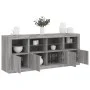 Sideboard mit LED-Leuchten in Sonoma-Grau 163x37x67 cm von , Sideboards - Ref: Foro24-3209077, Preis: 188,20 €, Rabatt: %