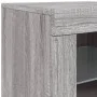 Sideboard mit LED-Leuchten in Sonoma-Grau 163x37x67 cm von , Sideboards - Ref: Foro24-3209077, Preis: 188,20 €, Rabatt: %