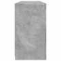 Sideboard with LED lights in concrete gray 163x37x67 cm by , Sideboards - Ref: Foro24-3209075, Price: 179,76 €, Discount: %