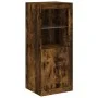 Sideboard mit LED-Licht, 3-teilig, Holzwerkstoff, geräucherte Eiche von , Sideboards - Ref: Foro24-3209118, Preis: 250,62 €, ...