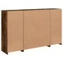 Sideboard mit LED-Licht, 3-teilig, Holzwerkstoff, geräucherte Eiche von , Sideboards - Ref: Foro24-3209118, Preis: 250,62 €, ...