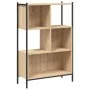 Engineered wood bookshelf in Sonoma oak, 72x28x109 cm by , Bookcases and shelves - Ref: Foro24-838884, Price: 61,20 €, Discou...