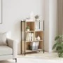 Engineered wood bookshelf in Sonoma oak, 72x28x109 cm by , Bookcases and shelves - Ref: Foro24-838884, Price: 61,20 €, Discou...