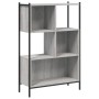 Estantería madera de ingeniería gris Sonoma 72x28x109 cm de , Librerías y estanterías - Ref: Foro24-838886, Precio: 63,46 €, ...