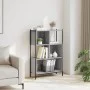 Engineered wood Sonoma gray bookshelf 72x28x109 cm by , Bookcases and shelves - Ref: Foro24-838886, Price: 62,70 €, Discount: %