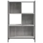 Engineered wood Sonoma gray bookshelf 72x28x109 cm by , Bookcases and shelves - Ref: Foro24-838886, Price: 62,70 €, Discount: %