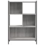 Estantería madera de ingeniería gris Sonoma 72x28x109 cm de , Librerías y estanterías - Ref: Foro24-838886, Precio: 63,46 €, ...