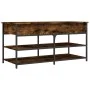 Schuhbank Holzwerkstoff Räuchereiche 100x42,5x50 cm von , Bänke für Hallen und Lager - Ref: Foro24-839035, Preis: 74,78 €, Ra...