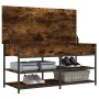 Schuhbank Holzwerkstoff Räuchereiche 100x42,5x50 cm von , Bänke für Hallen und Lager - Ref: Foro24-839035, Preis: 74,78 €, Ra...