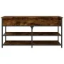 Schuhbank Holzwerkstoff Räuchereiche 100x42,5x50 cm von , Bänke für Hallen und Lager - Ref: Foro24-839035, Preis: 74,78 €, Ra...