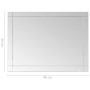 Espejo de pared vidrio 60x40 cm | Foro24.es | Tu tienda online para hogar, jardín y más Foro24.es